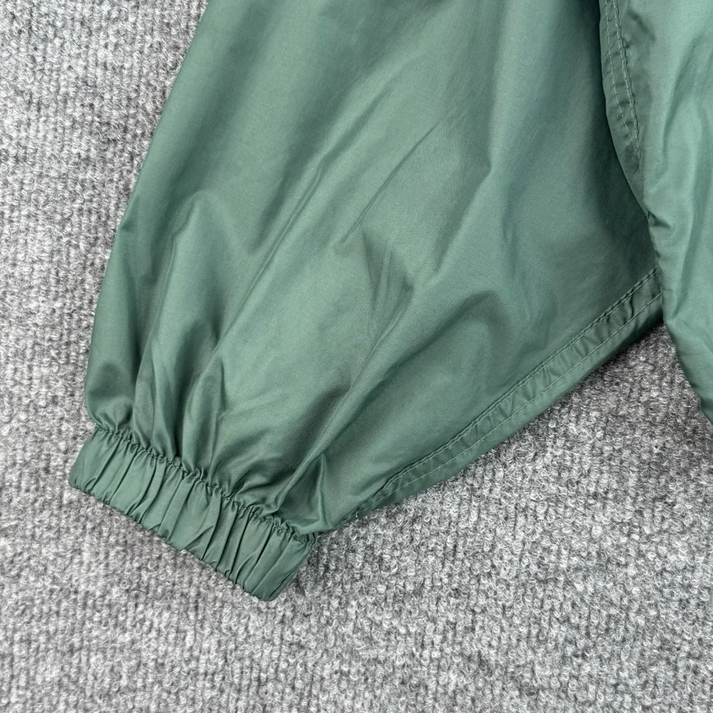 Vintage Polo Ralph Lauren Windbreaker Jacket Mens XL Green 1/4 Zip Lightweight